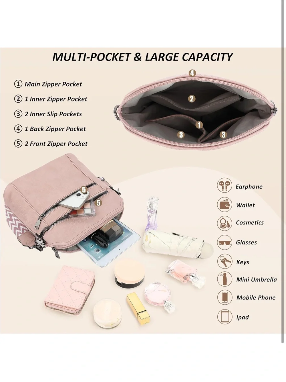 N/A vegan storage zip